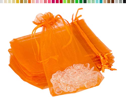 Creativery 10 Stück Organzasäckchen 10x15 cm Orange Creativery 10 Stück Organzasäckchen 10x15 cm Orange von Creativery