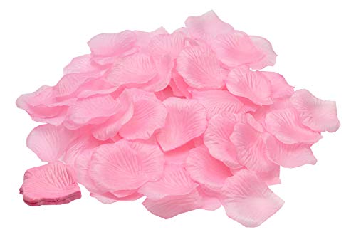 Creativery 100 Stück Rosenblüten (rosa 148) // Rosenblätter Blütenblätter Streudeko Blüten Blätter Tischdecko Hochzeit Party von Creativery