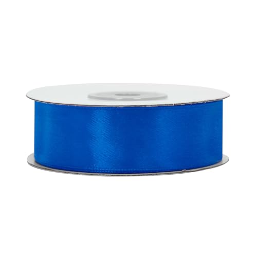 Satinband 25mm x 25m Rolle - FARBAUSWAHL in 3/6/12/18/25/38/50/75/100mm - farbecht & waschbar - Schleifenband für Hochzeit - Geschenkband zum Verpacken Dekorieren Basteln - Blau 352 Satinband 25mm x 25m Rolle - FARBAUSWAHL in 3/6/12/18/25/38/50/75/100mm - farbecht & waschbar - Schleifenband für Hochzeit - Geschenkband zum Verpacken Dekorieren Basteln - Blau 352 von Creativery