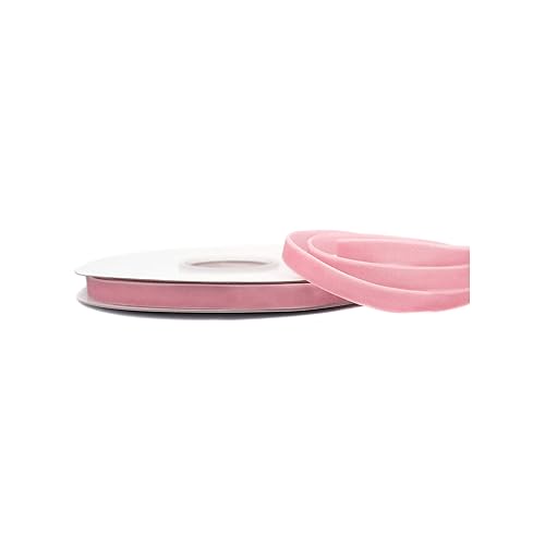 Creativery Samtband 10mm x 10m Rolle - Farbauswahl in 3/6/10/16/22/25/50mm - farbecht & waschbar - Schleifenband zum Nähen - Geschenkband zum Verpacken Dekorieren Basteln - Altrosa 158 Creativery Samtband 10mm x 10m Rolle - Farbauswahl in 3/6/10/16/22/25/50mm - farbecht & waschbar - Schleifenband zum Nähen - Geschenkband zum Verpacken Dekorieren Basteln - Altrosa 158 von Creativery