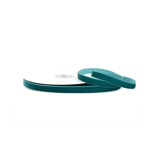 Creativery Samtband 10mm x 10m Rolle - Farbauswahl in 3/6/10/16/22/25/50mm - farbecht & waschbar - Schleifenband zum Nähen - Geschenkband zum Verpacken Dekorieren Basteln - Petrol 347 Creativery Samtband 10mm x 10m Rolle - Farbauswahl in 3/6/10/16/22/25/50mm - farbecht & waschbar - Schleifenband zum Nähen - Geschenkband zum Verpacken Dekorieren Basteln - Petrol 347 von Creativery