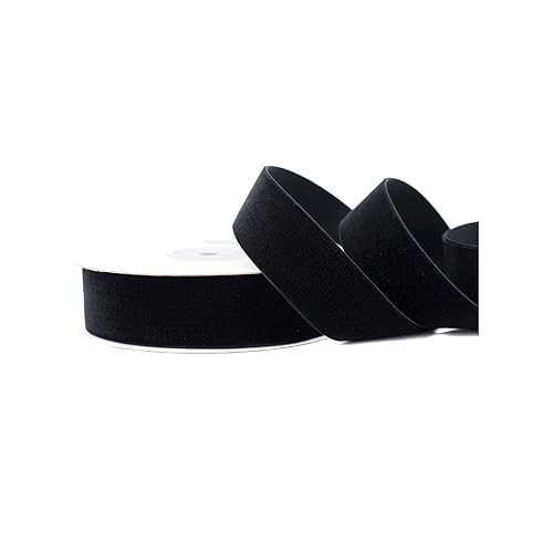 Creativery Samtband 25mm x 5m Rolle - Farbauswahl in 3/6/10/16/22/25/50mm - farbecht & waschbar - Schleifenband zum Nähen - Geschenkband zum Verpacken Dekorieren Basteln - Schwarz 030 Creativery Samtband 25mm x 5m Rolle - Farbauswahl in 3/6/10/16/22/25/50mm - farbecht & waschbar - Schleifenband zum Nähen - Geschenkband zum Verpacken Dekorieren Basteln - Schwarz 030 von Creativery