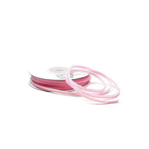Creativery Samtband 3mm x 10m Rolle - Farbauswahl in 3/6/10/16/22/25/50mm - farbecht & waschbar - Schleifenband zum Nähen - Geschenkband zum Verpacken Dekorieren Basteln - Rosa 148 Creativery Samtband 3mm x 10m Rolle - Farbauswahl in 3/6/10/16/22/25/50mm - farbecht & waschbar - Schleifenband zum Nähen - Geschenkband zum Verpacken Dekorieren Basteln - Rosa 148 von Creativery