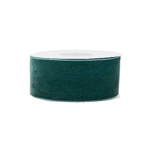 Creativery Samtband 50mm x 5m Rolle - Farbauswahl in 3/6/10/25/50mm - farbecht & waschbar - Schleifenband zum Nähen - Geschenkband zum Verpacken Dekorieren Basteln - Dunkelgrün 593 Creativery Samtband 50mm x 5m Rolle - Farbauswahl in 3/6/10/25/50mm - farbecht & waschbar - Schleifenband zum Nähen - Geschenkband zum Verpacken Dekorieren Basteln - Dunkelgrün 593 von Creativery