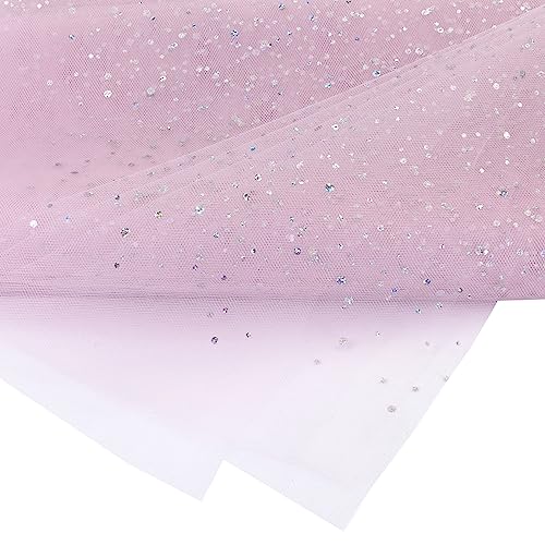 Tüll Stoff 150cm x 3m mit Glitzer Punkten - FARBAUSWAHL in 15/150cm - Feintüll farbecht & waschbar - Dekostoff für Hochzeit - Tüllstoff zum Dekorieren Basteln von Tütü Kostümen - Rosa 148 Tüll Stoff 150cm x 3m mit Glitzer Punkten - FARBAUSWAHL in 15/150cm - Feintüll farbecht & waschbar - Dekostoff für Hochzeit - Tüllstoff zum Dekorieren Basteln von Tütü Kostümen - Rosa 148 von Creativery