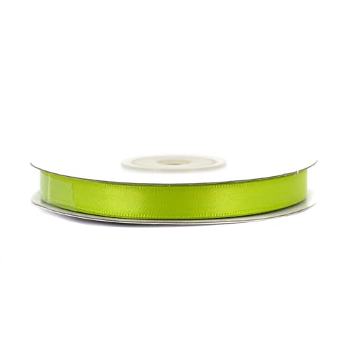 Doppelseitiges Satinband 10mm x 20m Rolle - FARBAUSWAHL in 6/10/25/38mm - farbecht & waschbar - Schleifenband für Hochzeit - Geschenkband zum Verpacken Dekorieren Basteln - Hellgrün/Maigrün 550 Doppelseitiges Satinband 10mm x 20m Rolle - FARBAUSWAHL in 6/10/25/38mm - farbecht & waschbar - Schleifenband für Hochzeit - Geschenkband zum Verpacken Dekorieren Basteln - Hellgrün/Maigrün 550 von Creativery