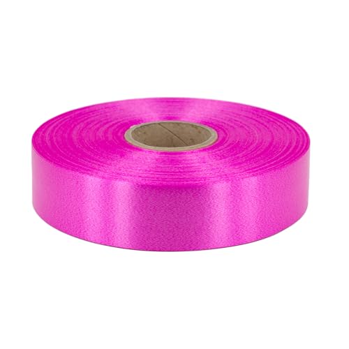 Geschenkband Ringelband 31mm x 100m wasserfest - 30 FARBEN in 5/10/19/31/50mm - Dekoband aus Kunststoff - Polyband Schleifenband zum Basteln von Weihnachtssternen & Autoschleifen - Fuchsia Geschenkband Ringelband 31mm x 100m wasserfest - 30 FARBEN in 5/10/19/31/50mm - Dekoband aus Kunststoff - Polyband Schleifenband zum Basteln von Weihnachtssternen & Autoschleifen - Fuchsia von Creativery