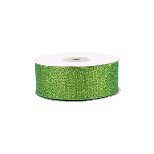 Lurexband 38mm x 32m Rolle - Netzband mit Glitzer Effekt - Dekoband zum Basteln & Dekorieren - Schleifenband für Hochzeit Weihnachten Geburtstag - Geschenkband Weihnachtsband Grün Gold Lurexband 38mm x 32m Rolle - Netzband mit Glitzer Effekt - Dekoband zum Basteln & Dekorieren - Schleifenband für Hochzeit Weihnachten Geburtstag - Geschenkband Weihnachtsband Grün Gold von Creativery
