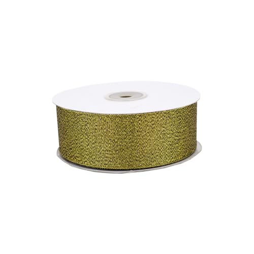 Lurexband 38mm x 32m Rolle - Netzband mit Glitzer Effekt - Dekoband zum Basteln & Dekorieren - Schleifenband für Hochzeit Weihnachten Geburtstag - Geschenkband Weihnachtsband Schwarz Gold Lurexband 38mm x 32m Rolle - Netzband mit Glitzer Effekt - Dekoband zum Basteln & Dekorieren - Schleifenband für Hochzeit Weihnachten Geburtstag - Geschenkband Weihnachtsband Schwarz Gold von Creativery