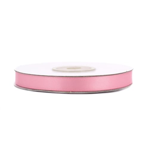 Satinband 10mm x 20m Doppelseitig Rosa von Creativery