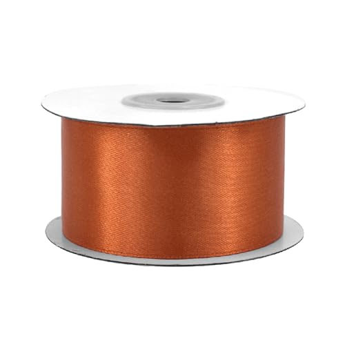 Satinband 38mm x 25m Rolle - FARBAUSWAHL in 3/6/12/18/25/38/50/75/100mm - farbecht & waschbar - Schleifenband für Hochzeit - Geschenkband zum Verpacken Dekorieren Basteln - Kupfer 785 Satinband 38mm x 25m Rolle - FARBAUSWAHL in 3/6/12/18/25/38/50/75/100mm - farbecht & waschbar - Schleifenband für Hochzeit - Geschenkband zum Verpacken Dekorieren Basteln - Kupfer 785 von Creativery