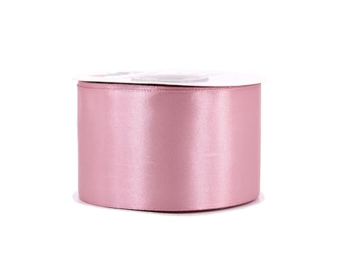 Satinband 50mm x 25m Rolle - FARBAUSWAHL in 3/6/12/18/25/38/50/75/100mm - farbecht & waschbar - Schleifenband für Hochzeit - Geschenkband zum Verpacken Dekorieren Basteln - Altrosa 158 Satinband 50mm x 25m Rolle - FARBAUSWAHL in 3/6/12/18/25/38/50/75/100mm - farbecht & waschbar - Schleifenband für Hochzeit - Geschenkband zum Verpacken Dekorieren Basteln - Altrosa 158 von Creativery