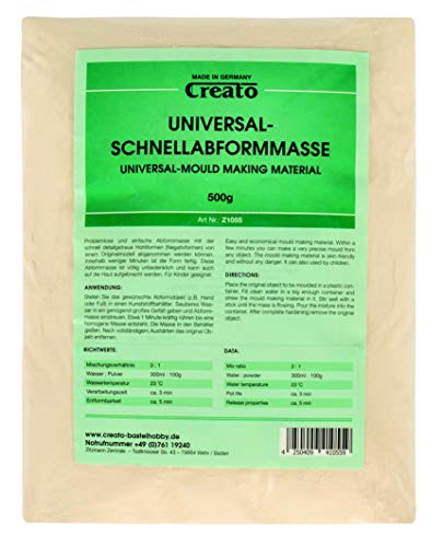 Creato Z1055 - Schnellabformmasse im Polybeutel, Alginat Abformmasse, 500g (1er Pack) von Creato