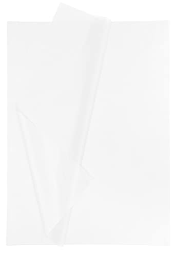 Creavvee 30 Blatt Seidenpapier weiß 50 x 70 cm von Creavvee
