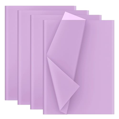 Creavvee Seidenpapier 50x70 cm, Hellviolett/Helllila 28 Blatt, F7171 von Creavvee