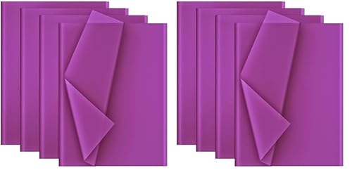 Creavvee Seidenpapier 50x70 cm, Violett 28 Blatt, F7165 (Packung mit 2) von Creavvee