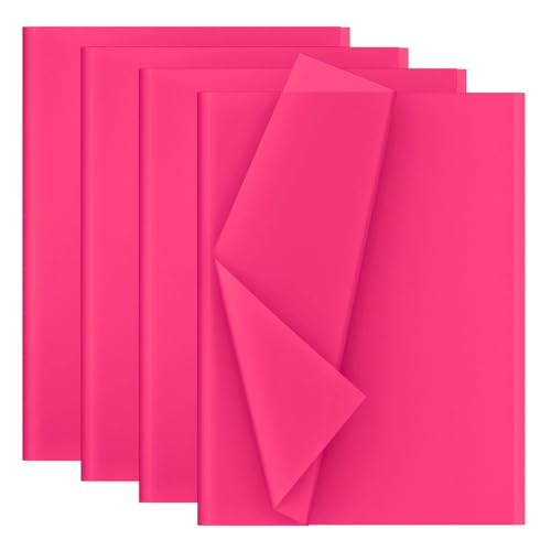 Creavvee Seidenpapier 50x70 cm, Dunkel Pink 28 Blatt F7180 von Creavvee