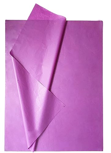 Creavvee Seidenpapier 50x70 cm, Violett 28 Blatt, F7165 von Creavvee