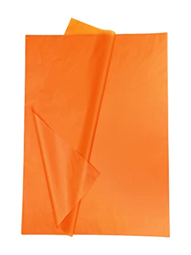 Creavvee Seidenpapier 50x70 cm, Orange 28 Blatt, F7167 von Creavvee
