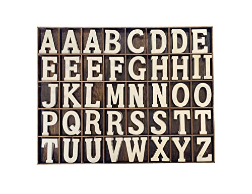 205 Stück 5,1 cm Holzbuchstaben Holzbuchstaben zum Basteln, organisiert mit extra gängigen Buchstaben 205 Stück 5,1 cm Holzbuchstaben Holzbuchstaben zum Basteln, organisiert mit extra gängigen Buchstaben von Cregugua