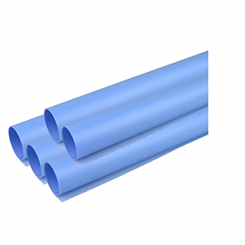 5 Rollen Transparentpapier hellblau 115g/m², 50,5x70cm von Creleo