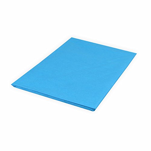 Seidenpapier 20g/m² 50x70 cm 5 Bogen blau Top Qualität zum basteln von Creleo