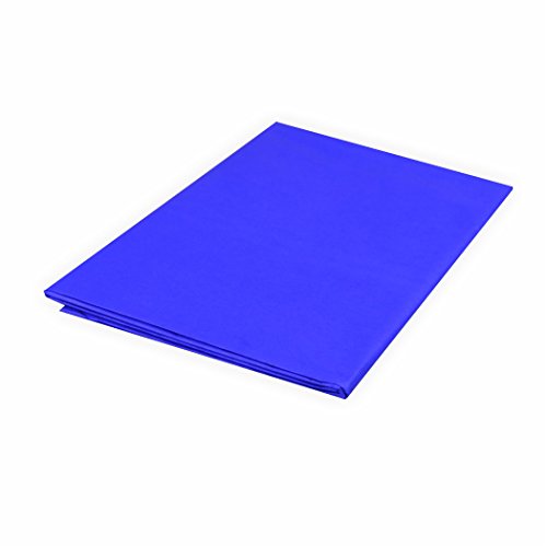 Seidenpapier 20g/m² 50x70 cm 5 Bogen dunkelblau Top Qualität zum basteln von Creleo