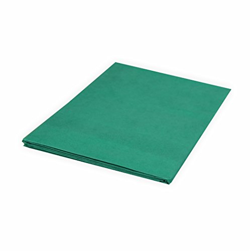 Seidenpapier 20g/m² 50x70 cm 5 Bogen dunkelgrün Top Qualität zum basteln von Creleo