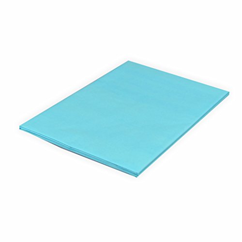 Seidenpapier 20g/m² 50x70 cm 5 Bogen hellblau Top Qualität zum basteln von Creleo