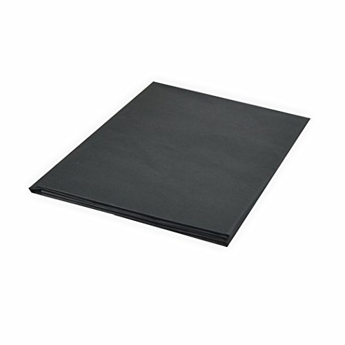 Seidenpapier 20g/m² 50x70 cm 5 Bogen schwarz Top Qualität zum basteln von Creleo