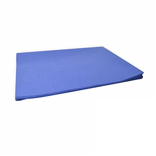 Seidenpapier blau 50 x 70 cm 26 Bogen färbt nicht ab färbt nicht ab bei Kontakt mit Wasser von Creleo