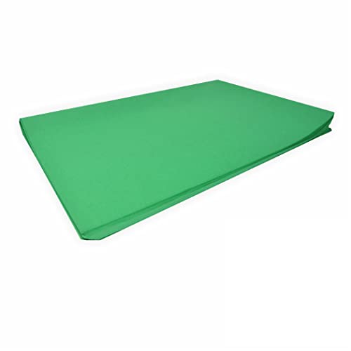 Seidenpapier hellgrün 50 x 70 cm 26 Bogen färbt nicht ab färbt nicht ab bei Kontakt mit Wasser von Creleo
