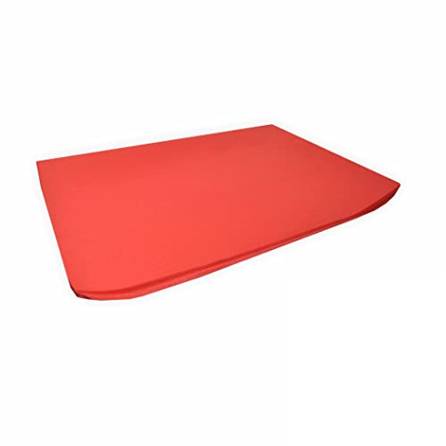 Seidenpapier rot 50 x 70 cm 26 Bogen färbt nicht ab färbt nicht ab bei Kontakt mit Wasser von Creleo