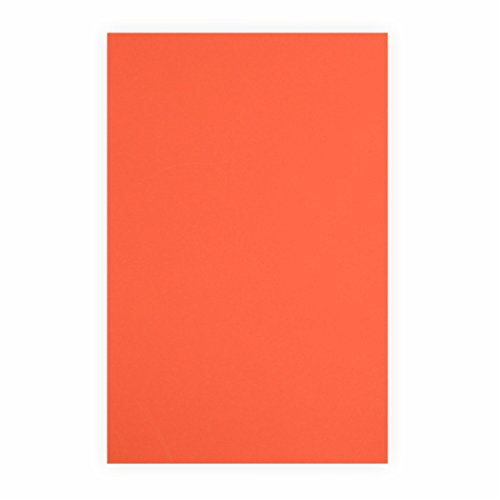 Tonpapier orange 130g/m², 50x70cm, 1 Bogen/Blatt von Creleo