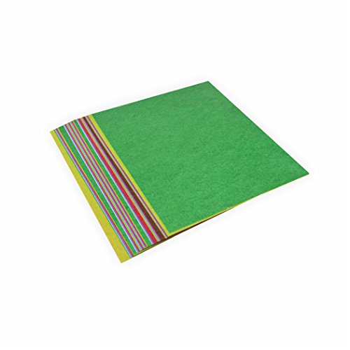Transparentpapier Faltblätter 42g/m², 15x15cm 500 Blatt, farbig sortiert sehr gute Qualität Drachenpapier von Creleo