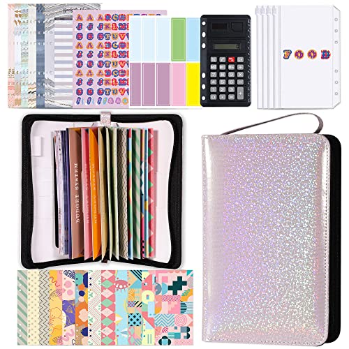 Creperture Budget Planner Budget Binder Multifunktionaler A6 Ringordner Bargeld Füllung Geld Umschläge Organizer Tasche für Trenner,Geldorganisator, Ordner für Budgetierung und Geld Sparen Creperture Budget Planner Budget Binder Multifunktionaler A6 Ringordner Bargeld Füllung Geld Umschläge Organizer Tasche für Trenner,Geldorganisator, Ordner für Budgetierung und Geld Sparen von Creperture
