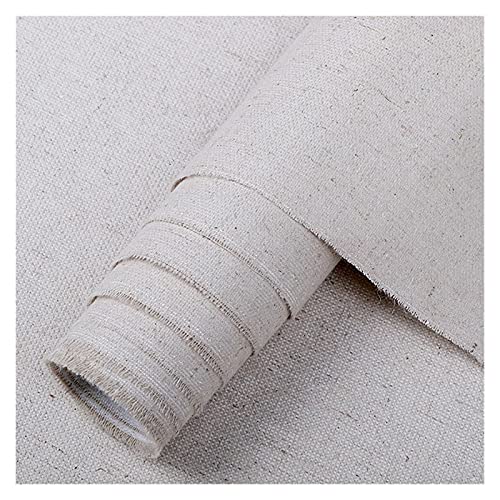 Crepundia Leinwandrolle Leinwand auf Rolle Leinen Professionelle Leinenmischung grundiert leer Leinwand für Malerei Layer Acryl Ölgemälde Kunstbedarf für Künstler 1m Eine Rolle(0.68m) von Crepundia
