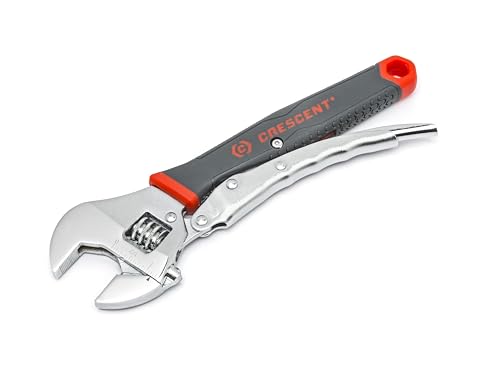 Crescent ACL10VS 254mm Einmaulschlüssel-Gripzange mit Gepolsterter Griff - Kombination aus Verstellbarem Schraubenschlüssel und Zange Crescent ACL10VS 254mm Einmaulschlüssel-Gripzange mit Gepolsterter Griff - Kombination aus Verstellbarem Schraubenschlüssel und Zange von Crescent