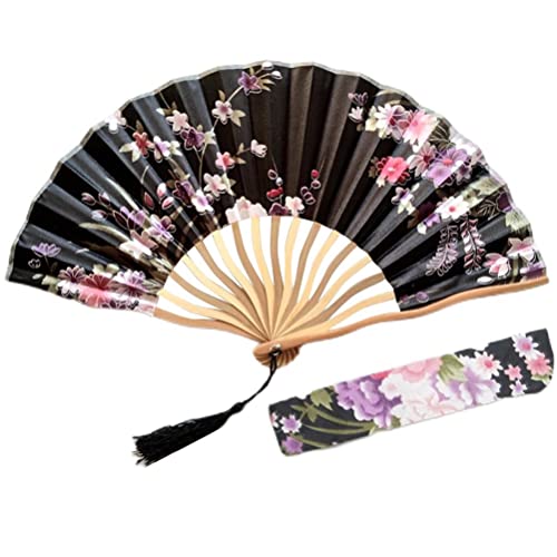 Cricia Hand-Faltfächer aus Seide, Hand-Faltfächer mit Quaste Chinesischer Fächer Frauen, Hand-Faltfächer aus Seide im Vintage-Stil Geburtstags-Hochzeitsfeier-Dekoration Cricia Hand-Faltfächer aus Seide, Hand-Faltfächer mit Quaste Chinesischer Fächer Frauen, Hand-Faltfächer aus Seide im Vintage-Stil Geburtstags-Hochzeitsfeier-Dekoration von Cricia
