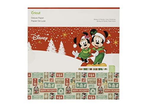 Cricut 2005269 Dy Mickey & FRNDS Cosy Xmas Deluxe-Papier, Mehrfarbig, 12x12 Cricut 2005269 Dy Mickey & FRNDS Cosy Xmas Deluxe-Papier, Mehrfarbig, 12x12 von Cricut