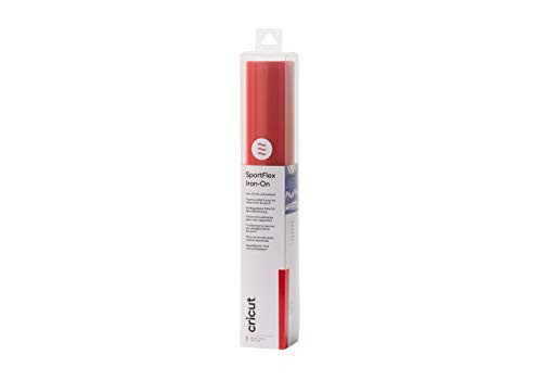 Cricut 2007662 SportFlex Iron-On, Rot, One Size Cricut 2007662 SportFlex Iron-On, Rot, One Size von Cricut