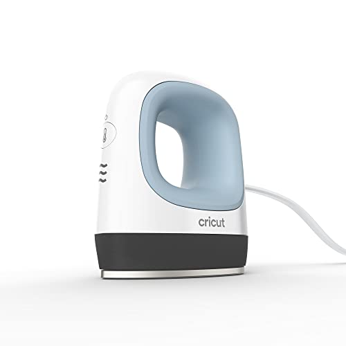 Cricut EasyPress Mini | Kompakte Heizpresse für Iron-On (Bügelfolie), Infusible Ink und Sublimation | Zen Blue von Cricut
