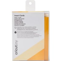 Cricut Joy Doppelkarten mit Einleger & Umschlägen "Insert Cards", 10,7 cm x 13,9 - Cream/Gold matt Holographic Cricut Joy Doppelkarten mit Einleger & Umschlägen "Insert Cards", 10,7 cm x 13,9 - Cream/Gold matt Holographic von Cricut