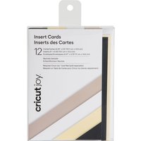 Cricut Joy Doppelkarten mit Einleger & Umschlägen "Insert Cards", 10,7 cm x 13,9 - Neutrals/Black Cricut Joy Doppelkarten mit Einleger & Umschlägen "Insert Cards", 10,7 cm x 13,9 - Neutrals/Black von Cricut
