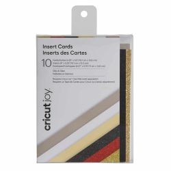 Joy Insert Card Kartenset Glitz & Glam 10,7x13,9cm 10 Stück von cricut