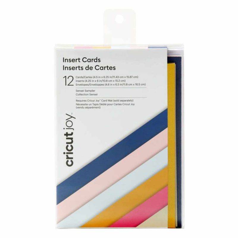Joy Insert Card Kartenset Sensei 11,4x15,9cm 12 Stück von cricut