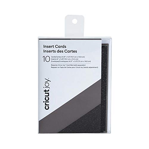 Cricut Joy Insert Cards, Grey/Black Glitter Cricut Joy Insert Cards, Grey/Black Glitter von Cricut