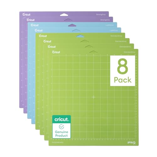 Cricut Matten-Mixpack 30,5 x 30,5 cm (8er-Pack) von Cricut