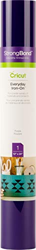 Cricut PC2004692 2004692 Everyday Iron-on 12x24 Purple, Vinyl, Multicolour, one size Cricut PC2004692 2004692 Everyday Iron-on 12x24 Purple, Vinyl, Multicolour, one size von Cricut
