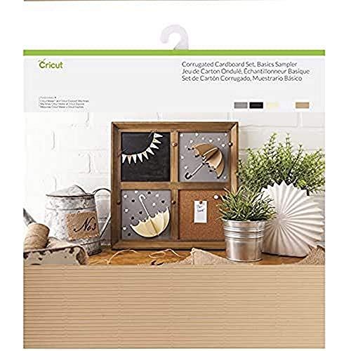 Cricut Sampler, Wellpappen, Standardfarben, Papier, 31 x 31 x 5 cm, 2004068 von Cricut